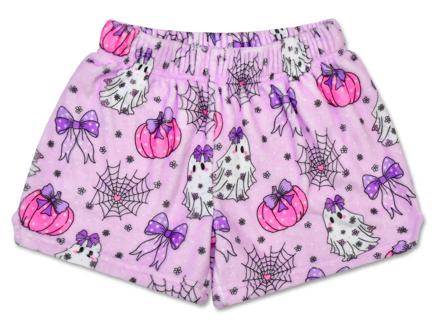 Spooky Season Plush Shorts (X-Small -(4-6))