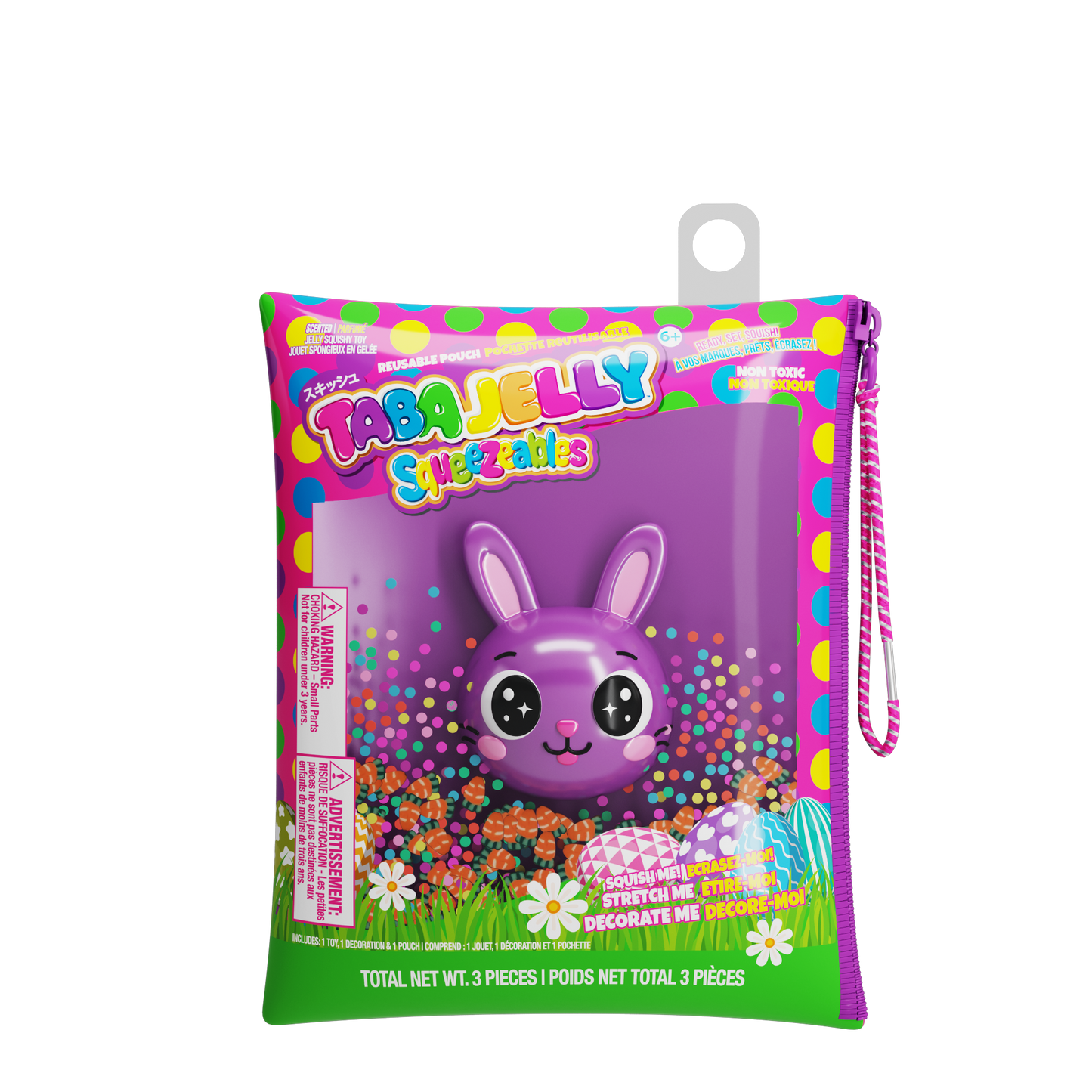 TABA JELLY SQUISHY TOYS EASTER