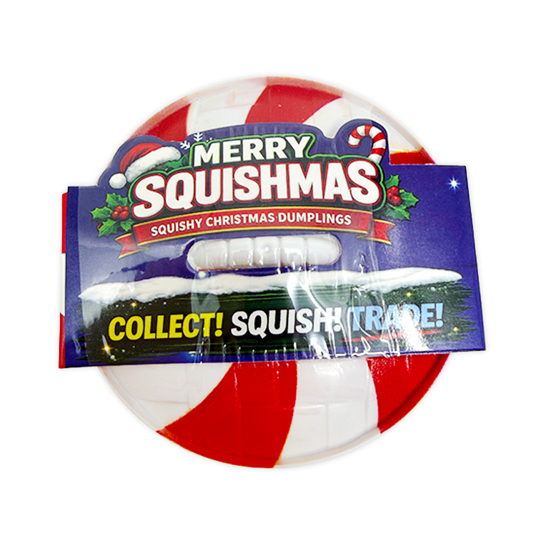 Fun Doh Christmas Dumpling Squishy Toy 12pc Holiday Display