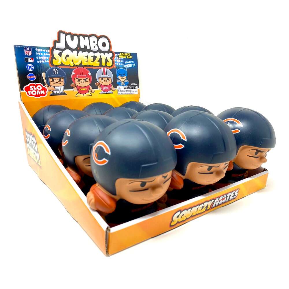 Chicago Bears Jumbo Squeezy Bulk Single - Caleb Williams