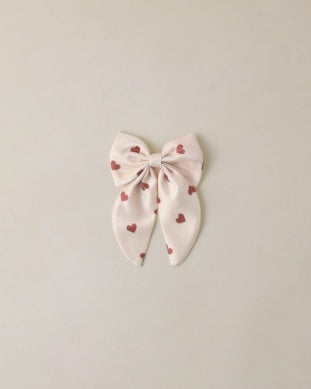 Everly Bow | Red Hearts