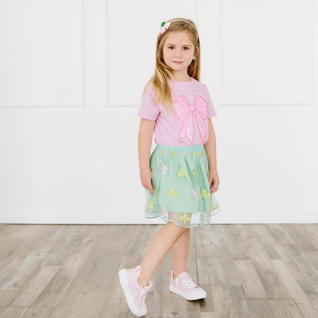 Sweet Shamrock Sequin St. Patrick's Day Tutu - Kids Clothing