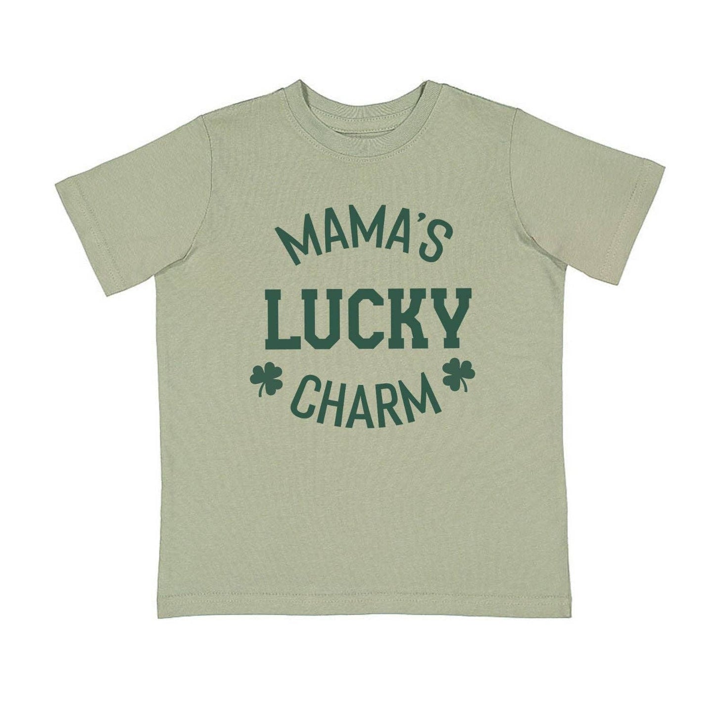 Mama's Lucky Charm St. Patrick's Day Short Sleeve T-Shirt