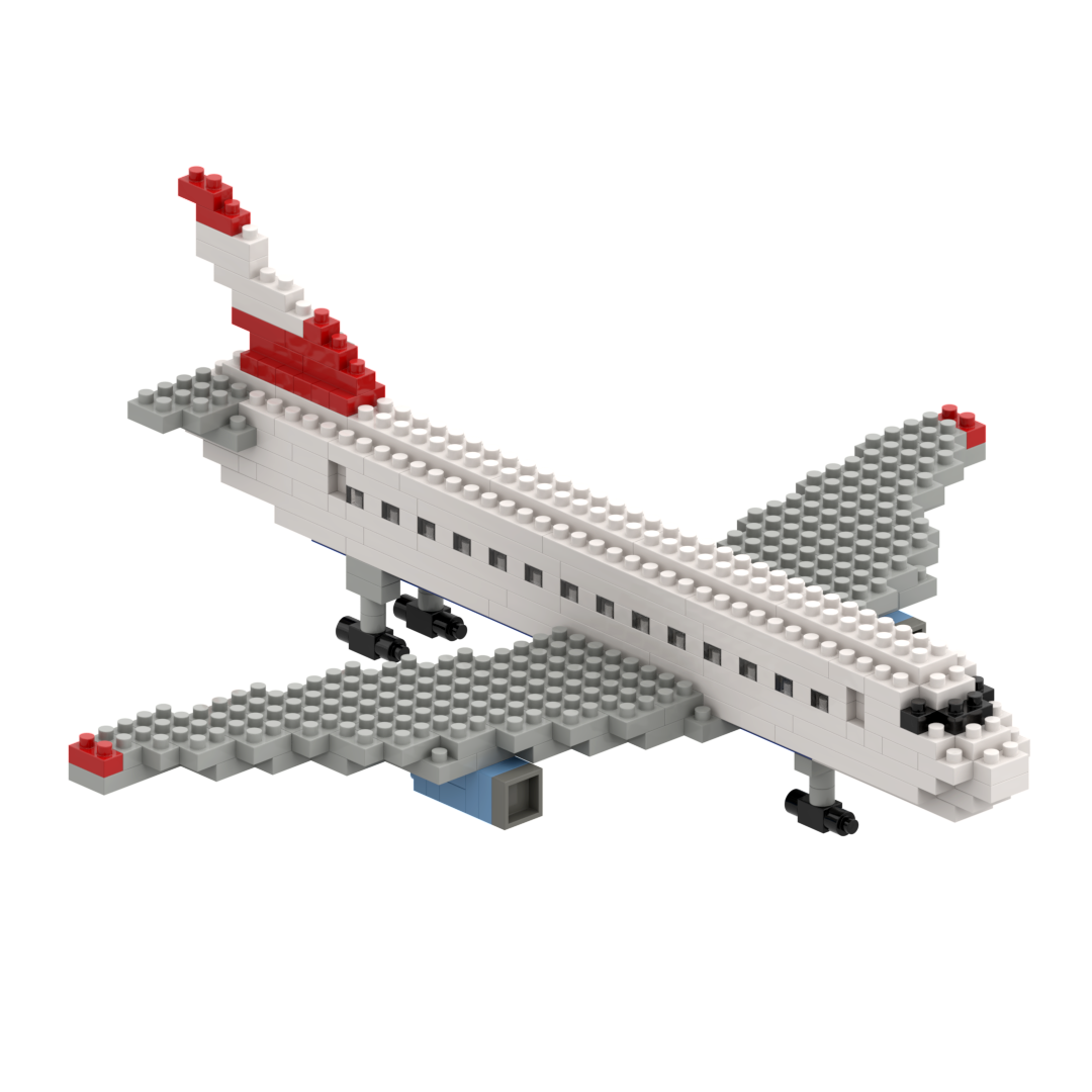 Brixies Small Gift Box Airplane