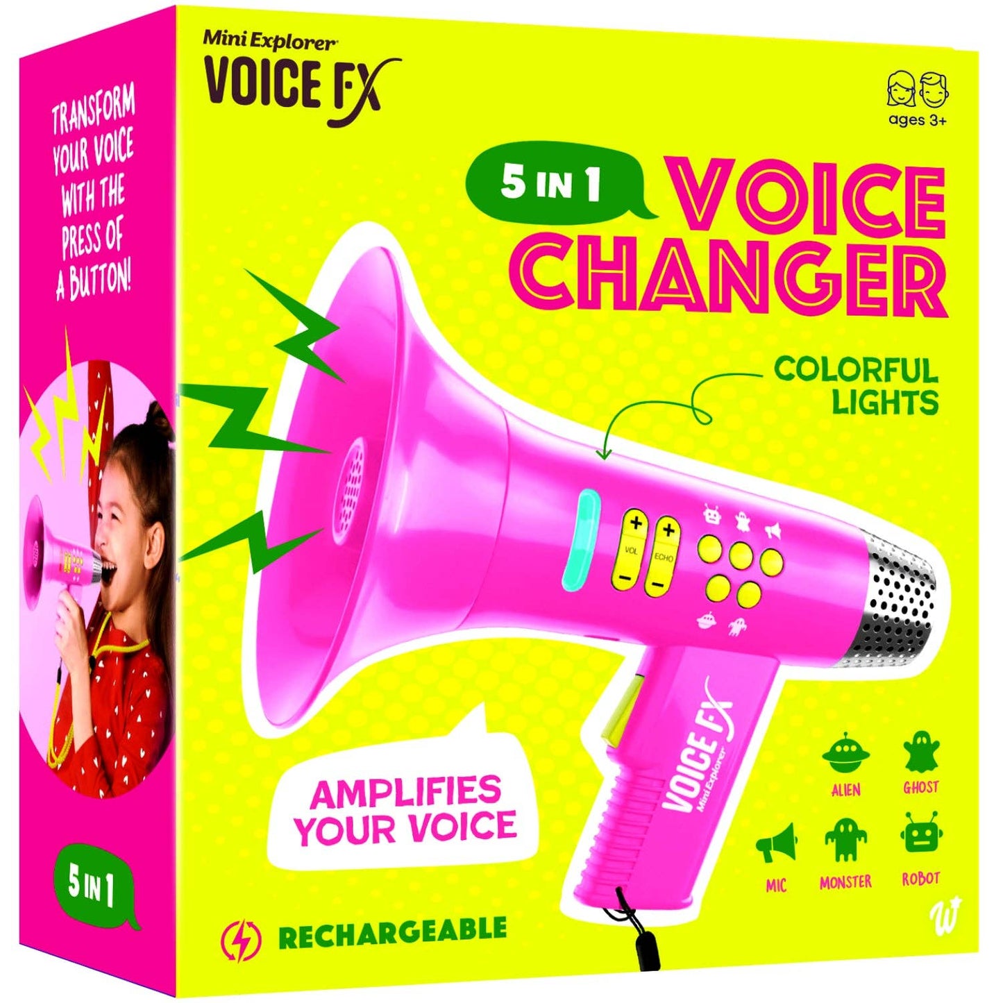 Pink Mini Explorer Voice Changer