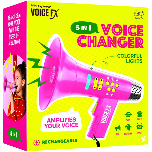 Pink Mini Explorer Voice Changer