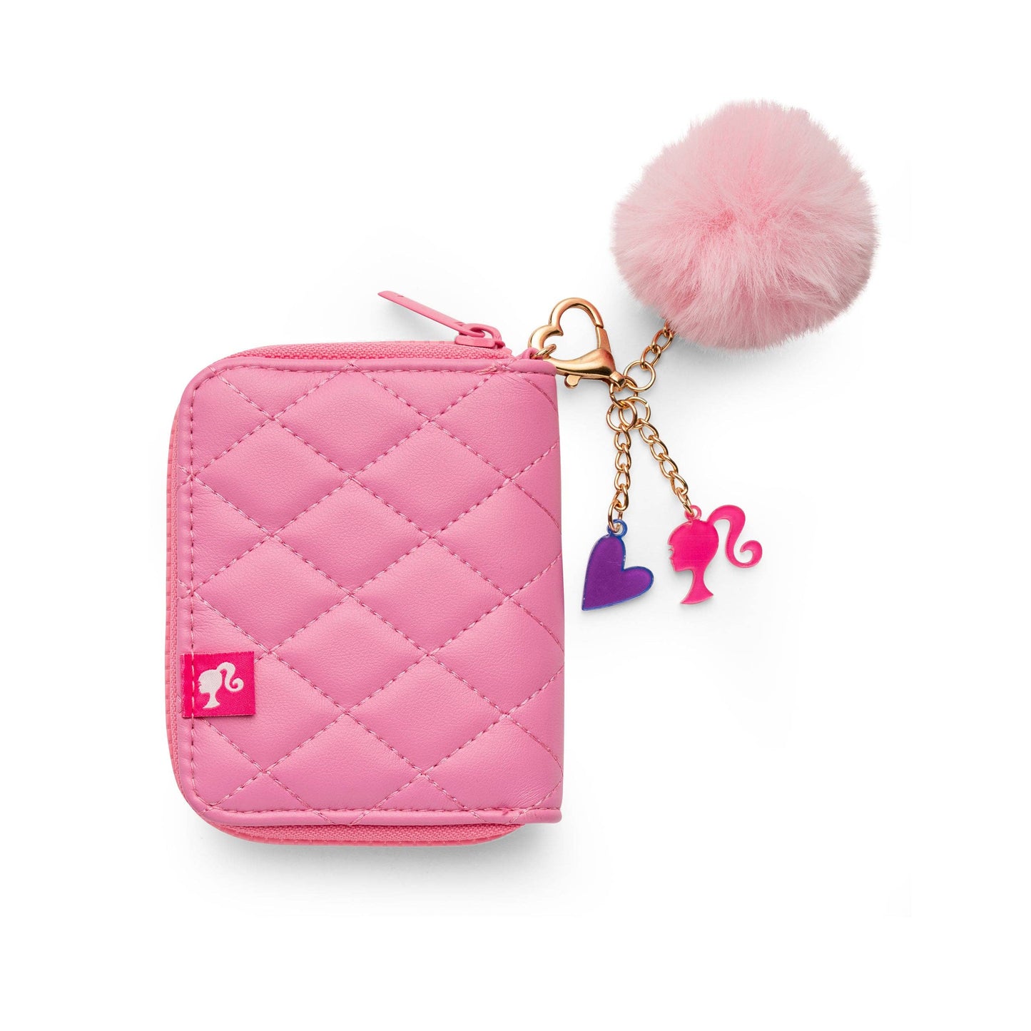 Barbie™ Quilted Kids Zip Wallet with Charms