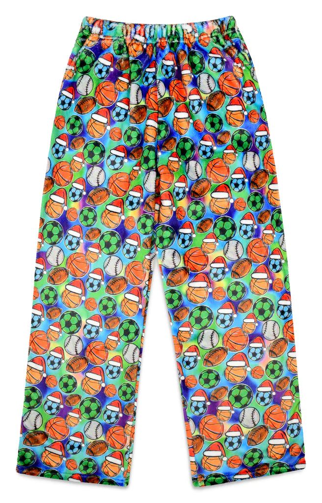 Corey Paige Holiday Sports Plush Pants