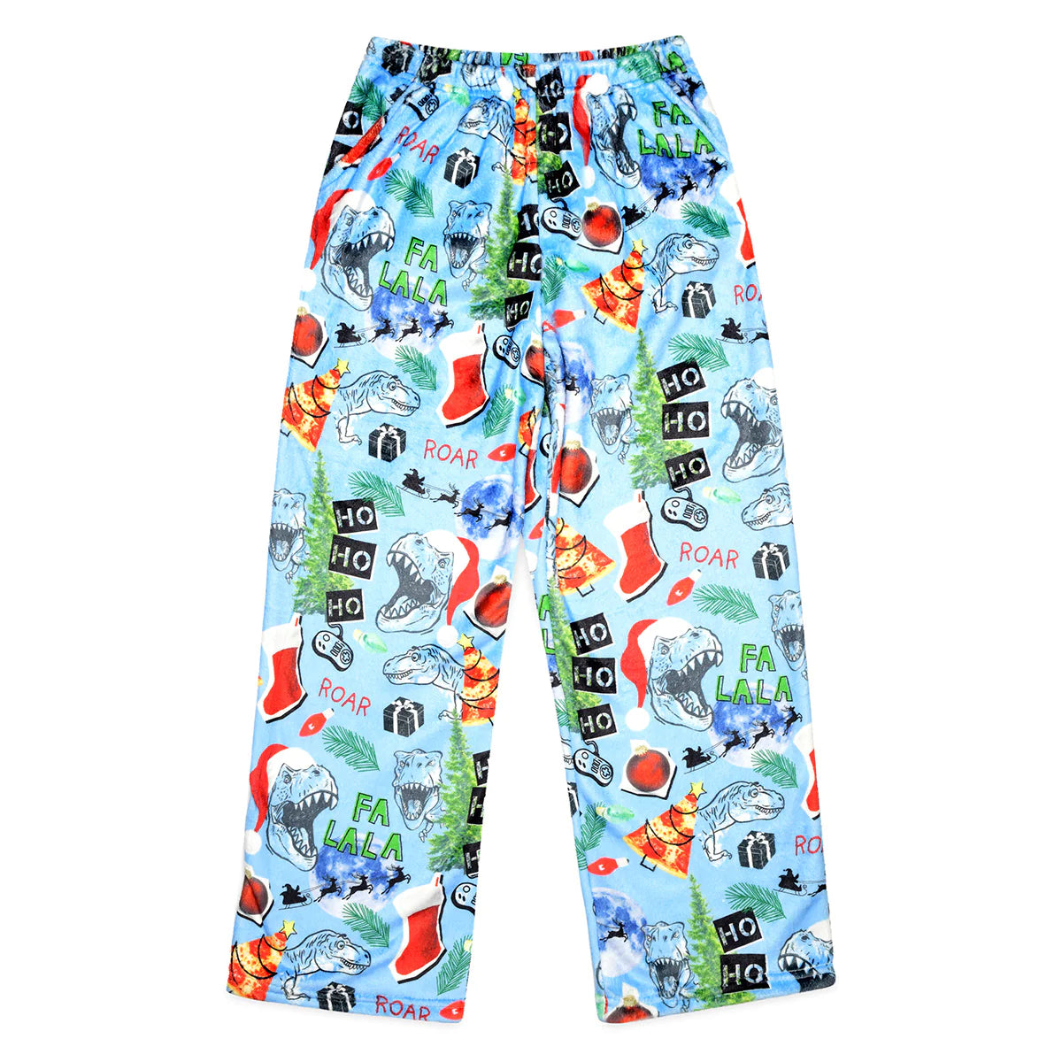 merry rex-mas plush pants