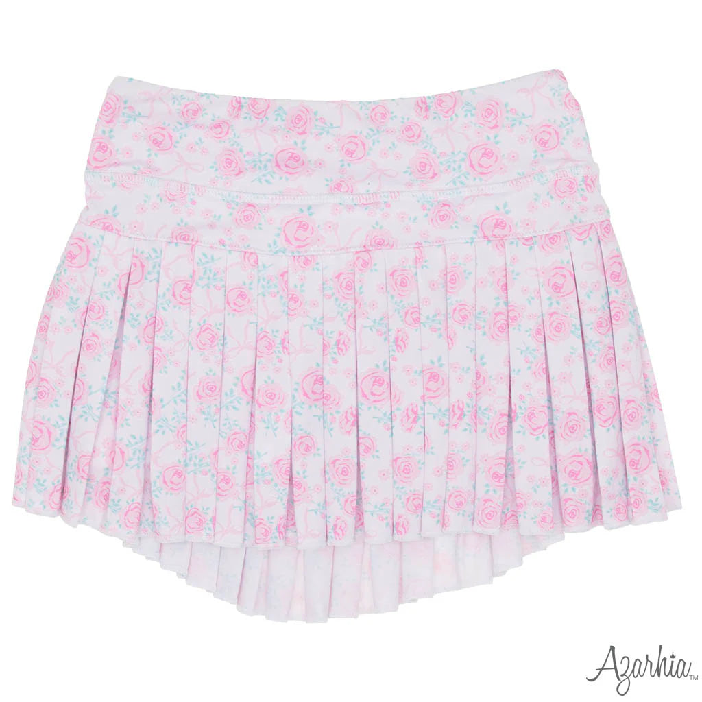 Rosie Bows Mini pleat skort