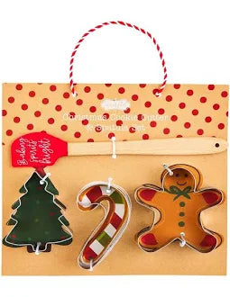 christmas spatula & cookie cutter sets