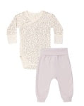 SIDE SNAP BODYSUIT + PANT SET FLORET