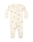 ZIP LONG SLEEVE SLEEPER TURKEY