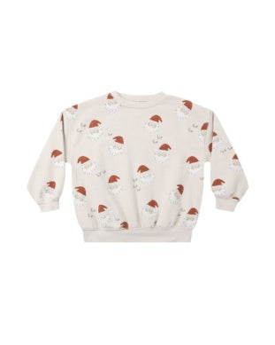 Relaxed Sweatshirt + Sweatpant Santa