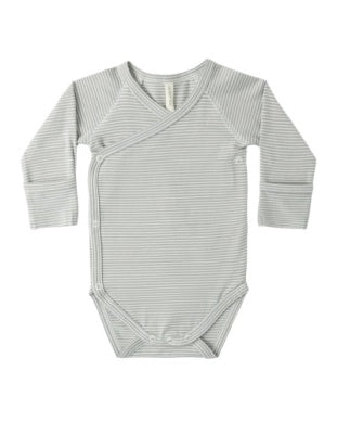 SIDE SNAP BODYSUIT SAGE MICRO STRIPE SAGE/DRAWSTRING PANT SAGE MICRO STRIPE SAGE