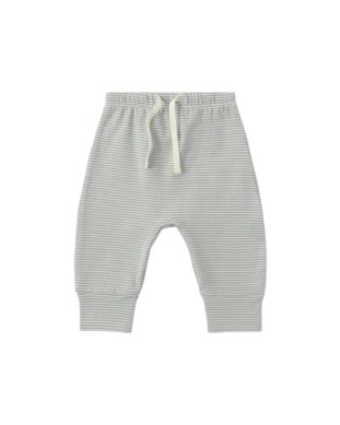 SIDE SNAP BODYSUIT SAGE MICRO STRIPE SAGE/DRAWSTRING PANT SAGE MICRO STRIPE SAGE