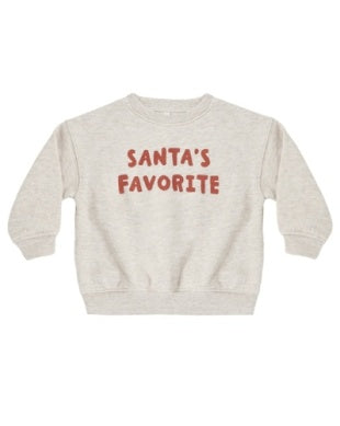 Relaxed Sweatshirt Santa's Favorite-