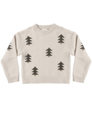 ASPEN SWEATER TREE JACQUARD