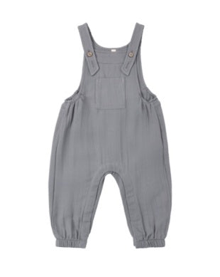 BABY OVERALL SLATE