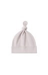 KNOTTED BABY HAT LILAC MIST